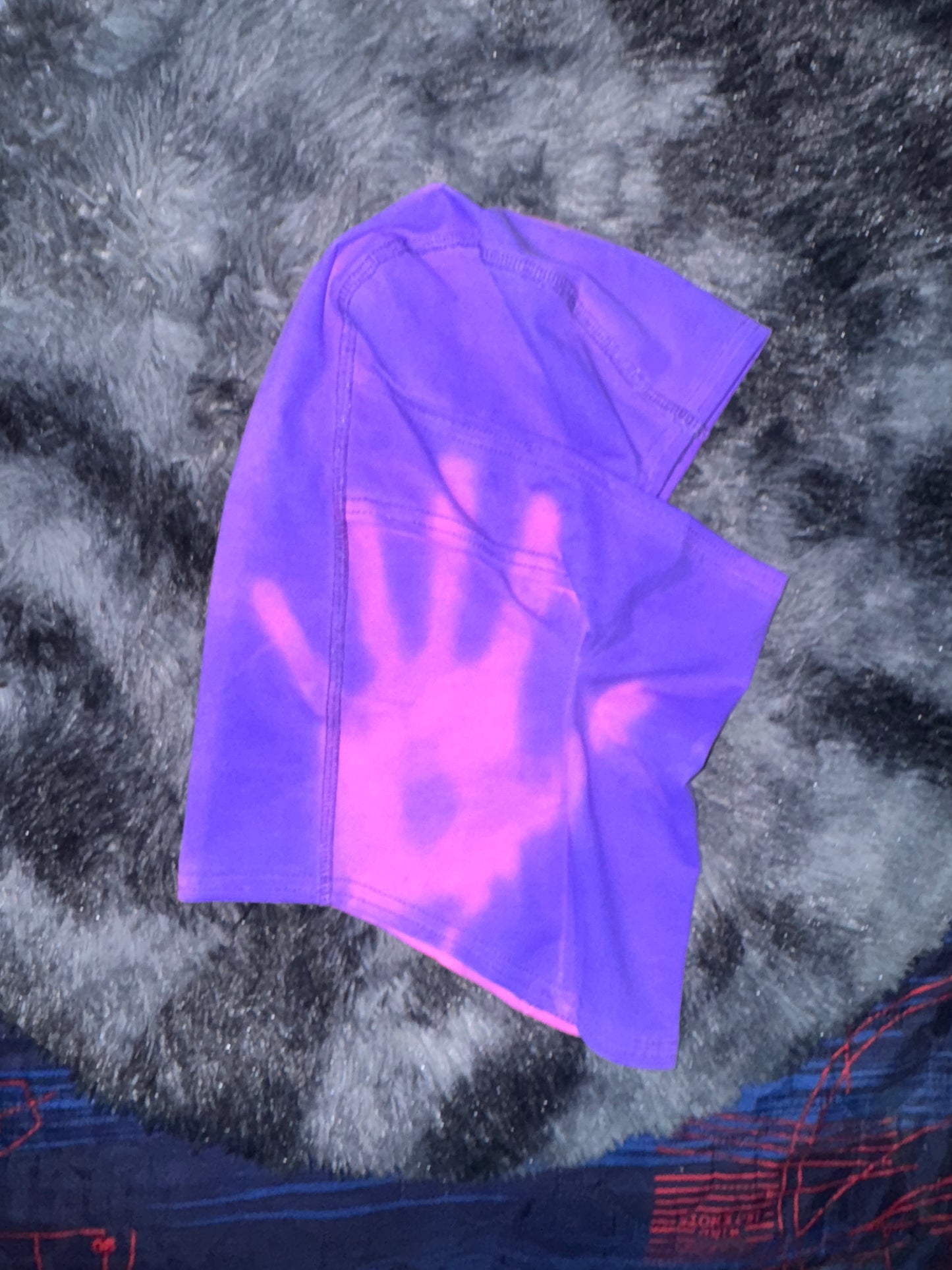 Balaclava Reactiva Morado a Rosa
