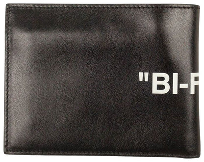 Off-White “BI-FOLD” Wallet - Black