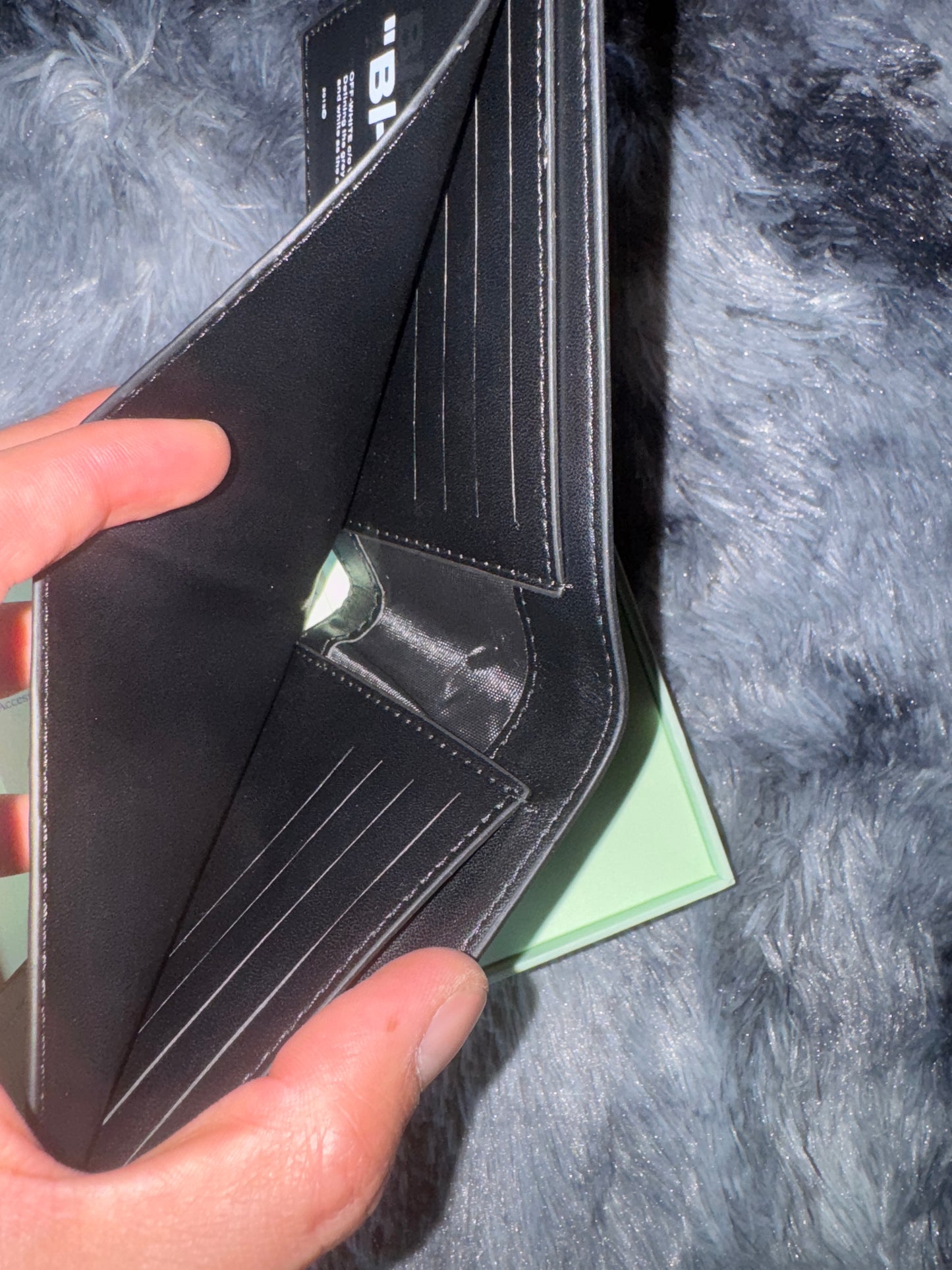 Off-White “BI-FOLD” Wallet - Black