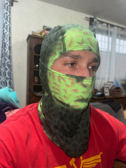 Balaclava Reactiva Leopard