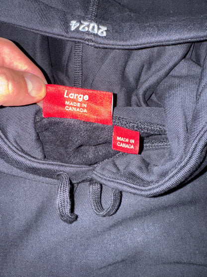 Sudadera Supreme Negra Box Logo (FW24)