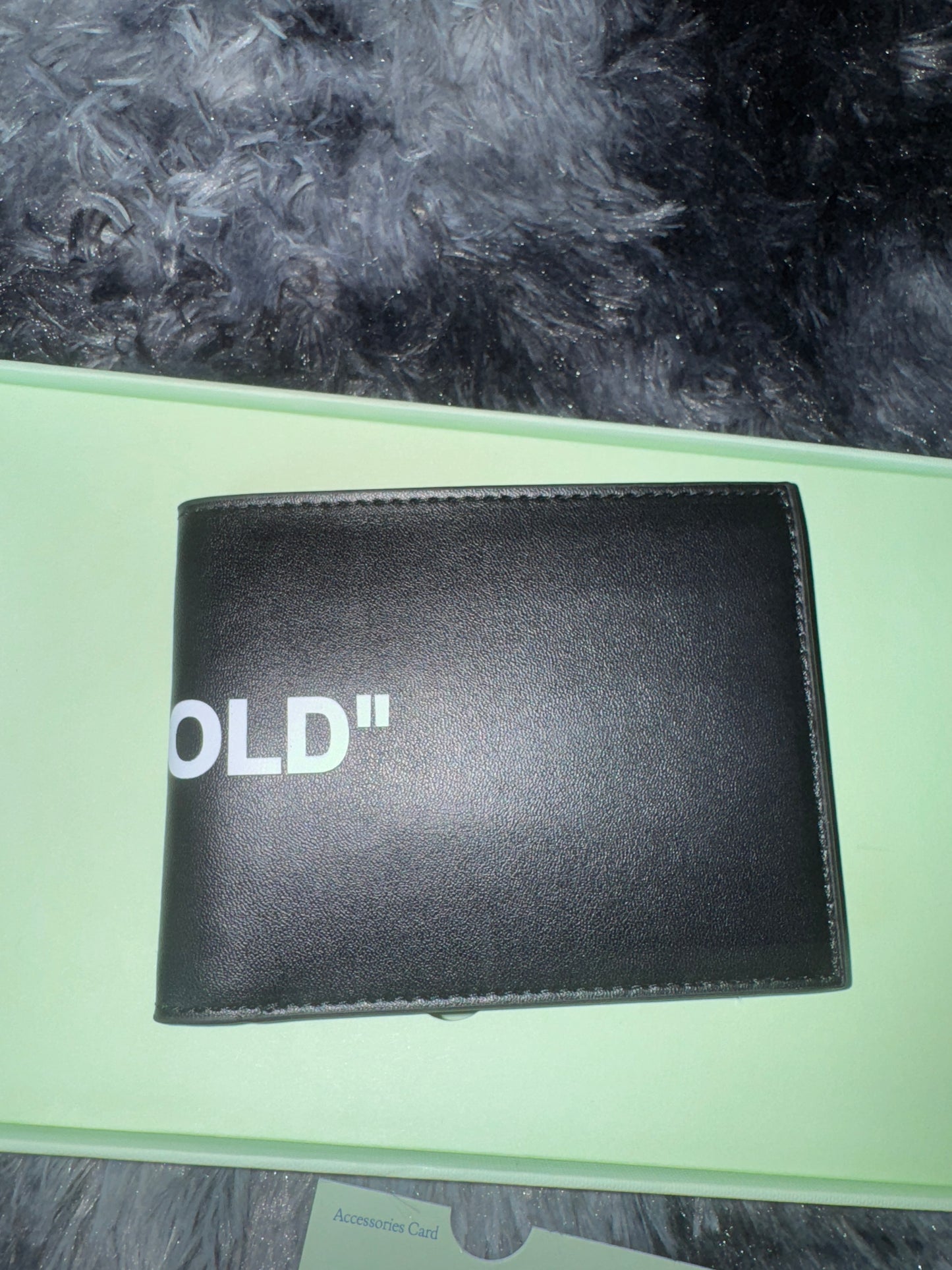 Off-White “BI-FOLD” Wallet - Black