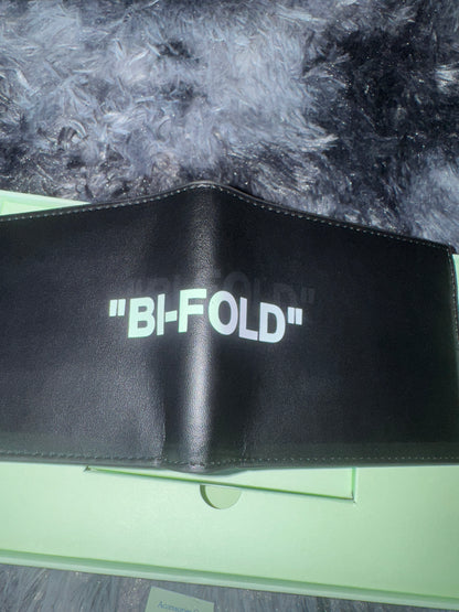 Off-White “BI-FOLD” Wallet - Black