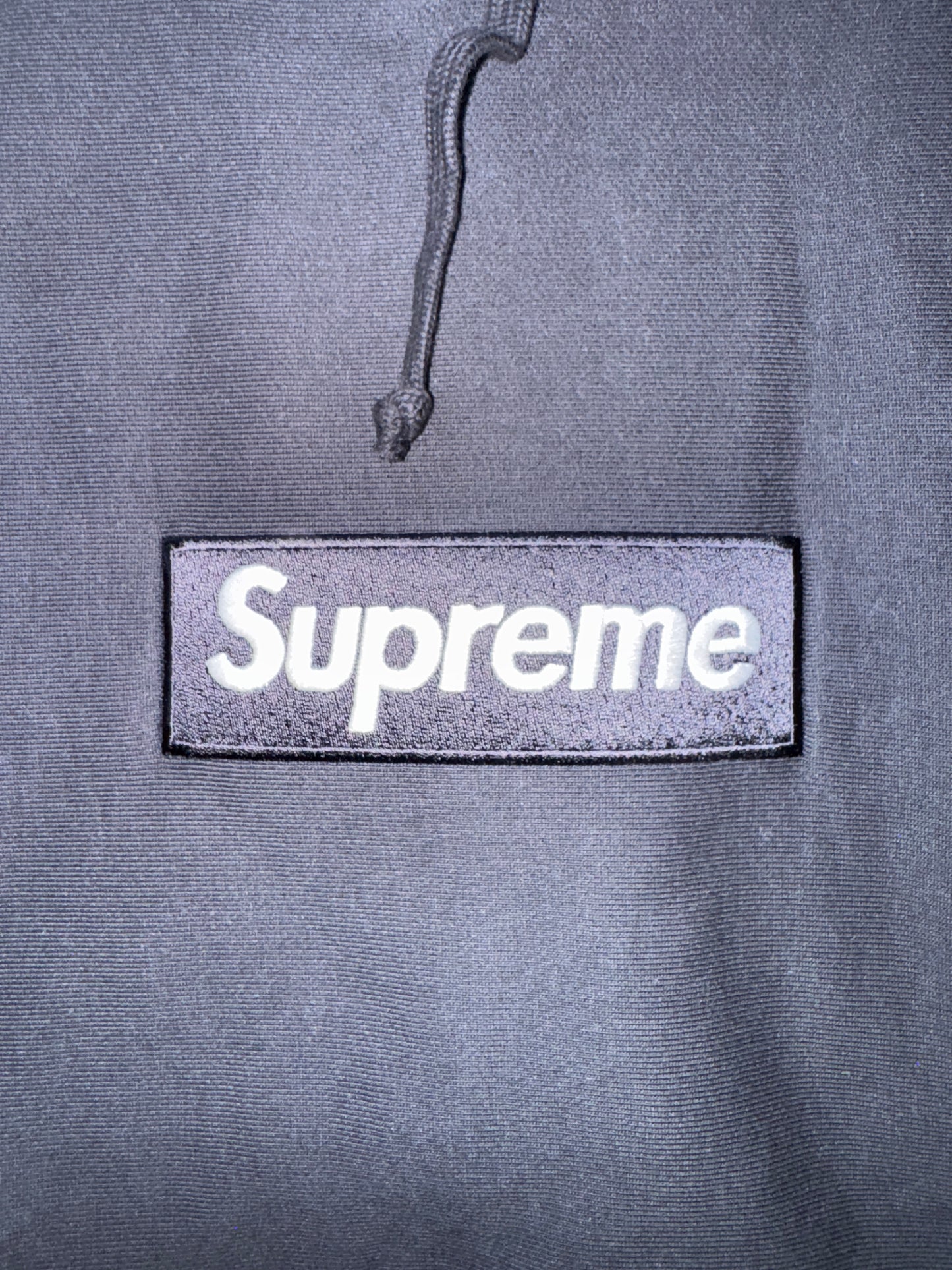 Sudadera Supreme Negra Box Logo (FW24)
