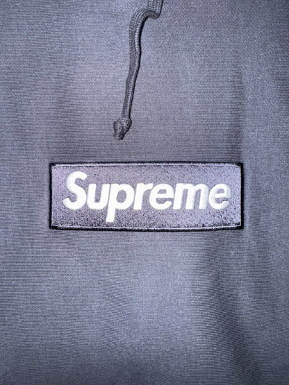 Sudadera Supreme Negra Box Logo (FW24)