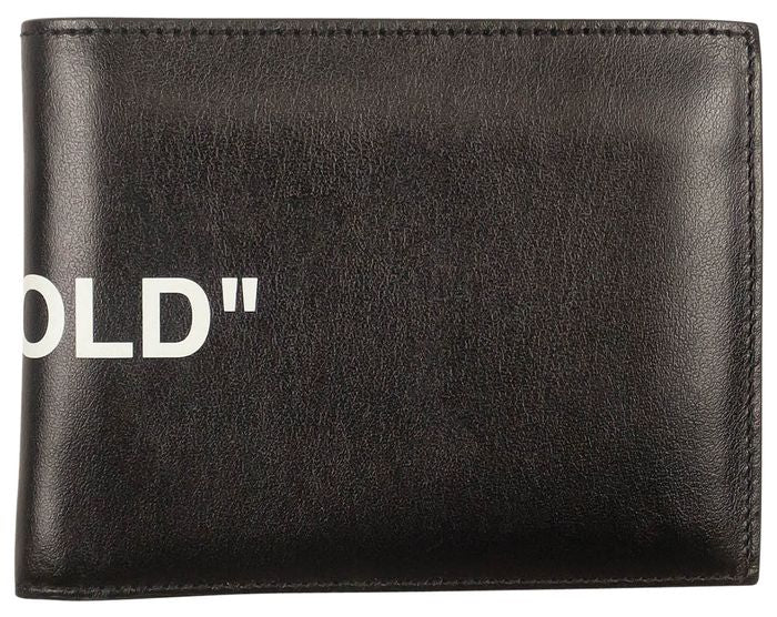 Off-White “BI-FOLD” Wallet - Black