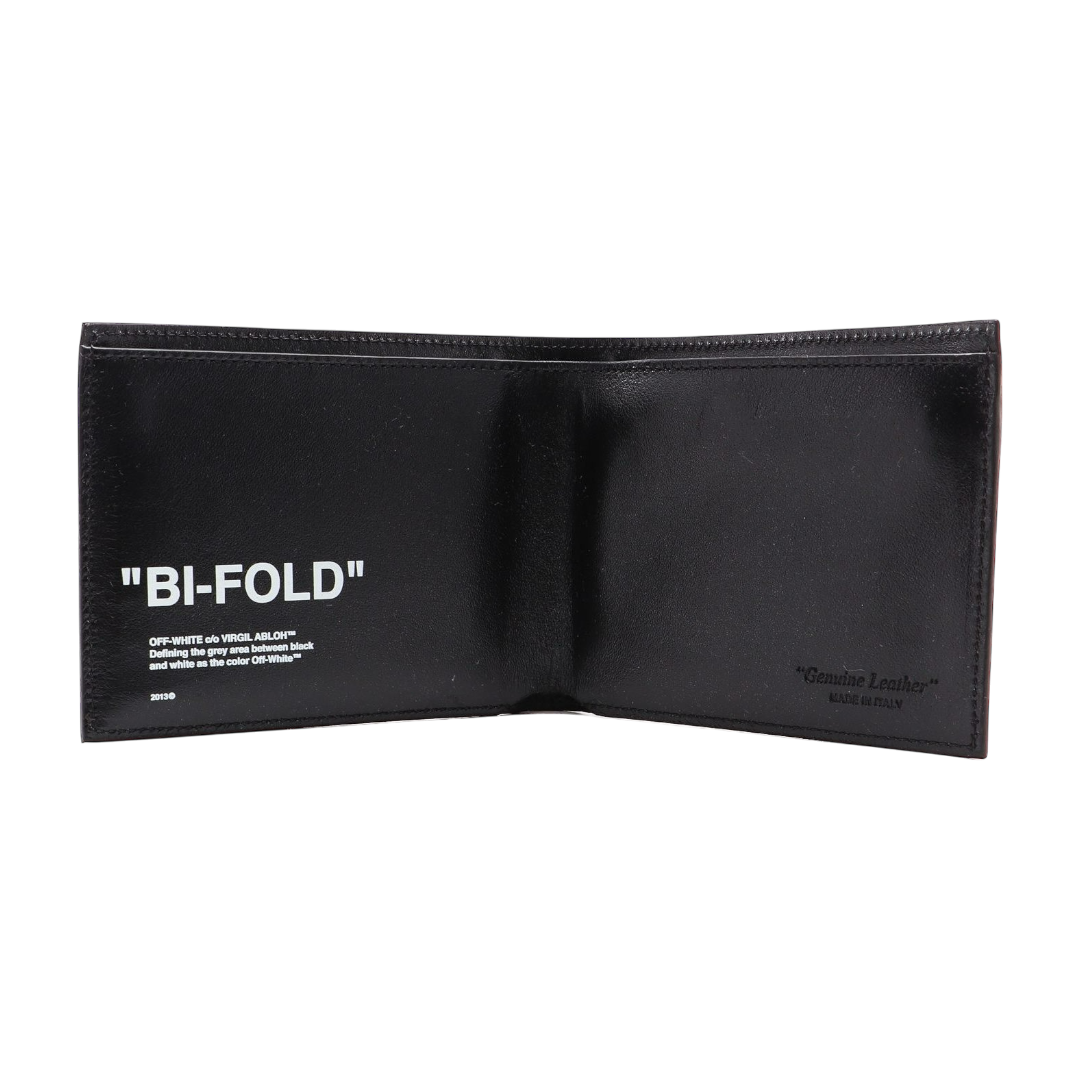 Off-White “BI-FOLD” Wallet - Black