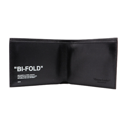 Off-White “BI-FOLD” Wallet - Black