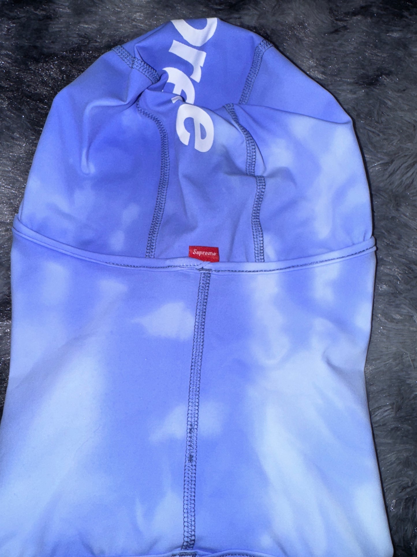 Balaclava Supreme Reactiva al Calor Azul Rey / Blanco